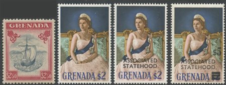 Grenada, 1951 N.172/184 (MH), 192/203, 231/145, 262/276 + altre serie tutte...