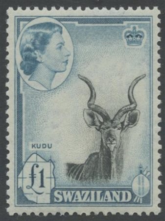 Swazland, 1956 N.53/64 serie di ottima qualità. MNH.