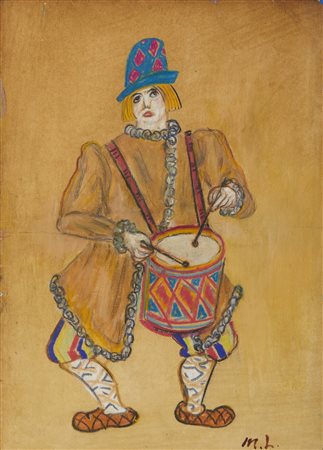 LARIONOV MIKHAIL (1881 - 1964) - Costume teatrale.