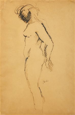 CALVANI BRUNO (1904 - 1985) - Nudo di donna.