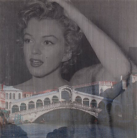  MALIPIERO (n. 1934) - Osmosi. Marilyn Monroe-Venezia. .