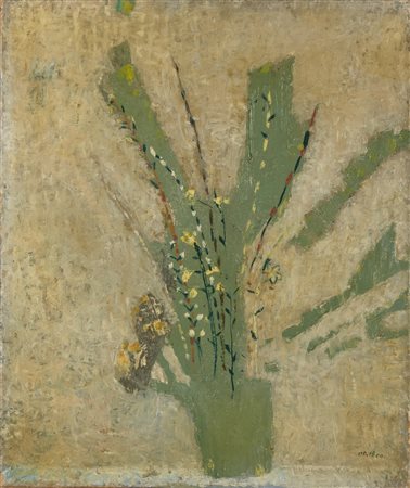 DEL BON ANGELO (1898 - 1952) - Fiori dei macchiaioli.