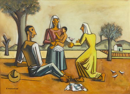 MORANDO PIETRO (1889 - 1980) - La famiglia.