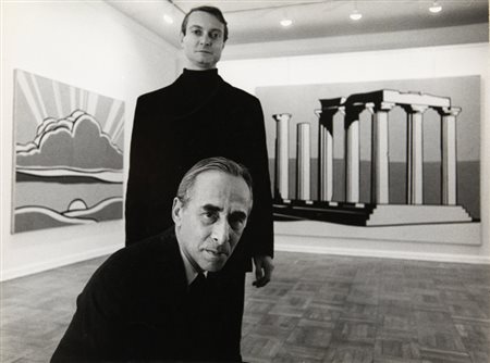 UGO MULAS (1928-1973) New York, Leo Castelli e Roy Lichtenstein anni '60...