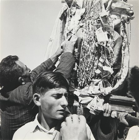 FRANCO PINNA (1925-1978) Processioni anni '50 stampa ai sali d'argento –...