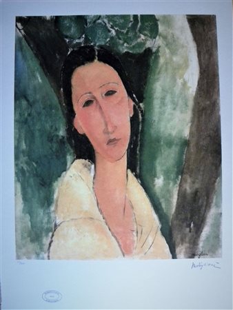 AMEDEO MODIGLIANI, Volto di Donna