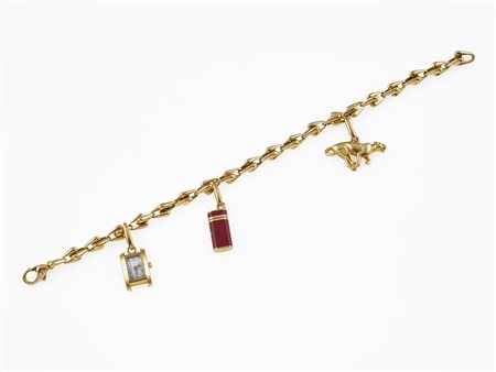 Cartier. Bracciale con charms