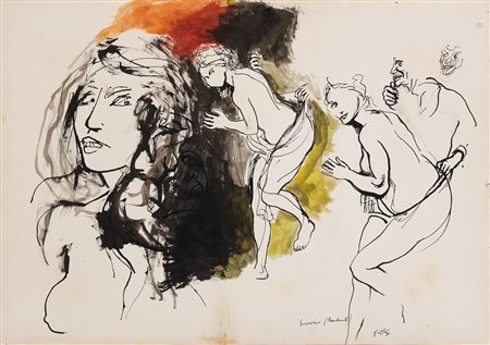 Renato Guttuso, Susanna (Rembrandt)