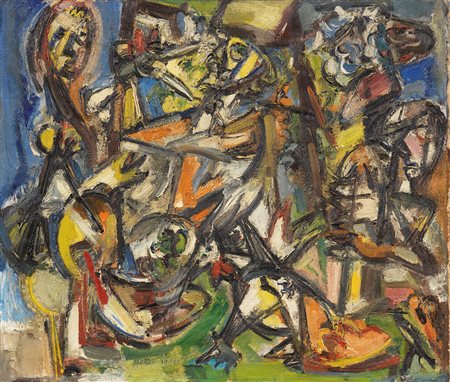 Emilio Vedova, La vendemmia, (1942-43)