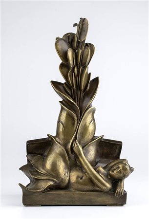 Scultura in bronzo "Depiction of a Prize for Cartier " - ANDRÉ BARELIER 1985