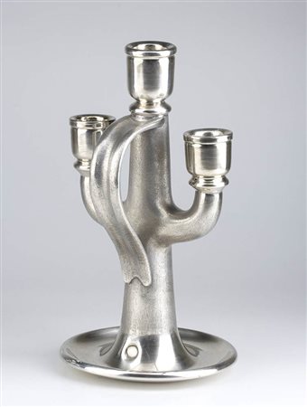 Candelabro italiano in argento - XX secolo