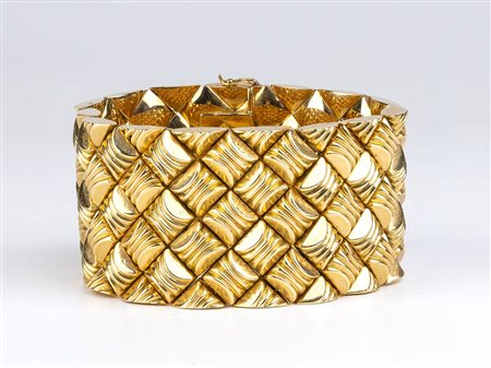 Bracciale a fascia in oro