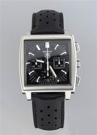 TAG Heuer Monaco: orologio da polso uomo in acciaio calibro 12 ref. CW2111_O