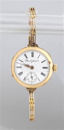 BOREL FILS & Cie: Orologio da polso donna in oro, 1900 circa