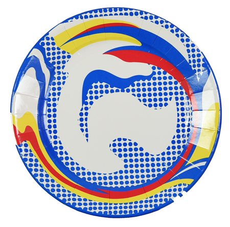 Roy Lichtenstein BARNEYS NEW YORK PAPER PLATE...