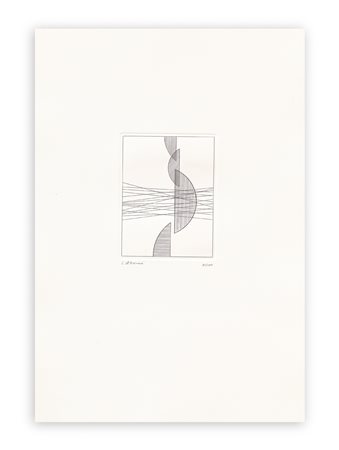 LUIGI VERONESI (1908-1998) - Verticale A, 1986