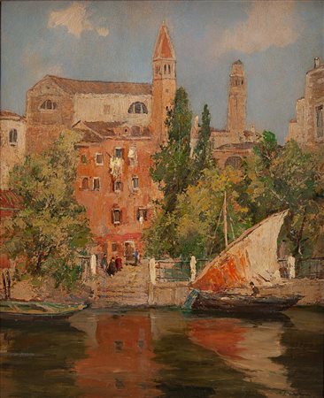 Angelo Pavan Vicenza 1893 - Venezia 1945 San Vidal Venezia
