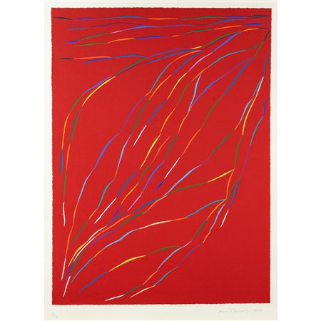 Piero Dorazio Roma 1927 - Perugia 2005 88x66 cm.