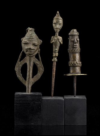 TRE SCULTURE IN BRONZO
Africa