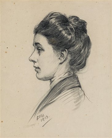 Adolfo Wildt (Milano, 1868 - Roma, 1931) Ritratto della Marchesa Luisa...