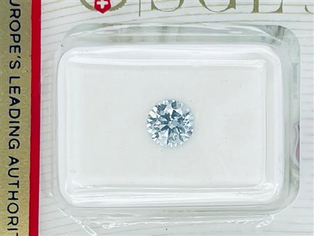 DIAMANTE LAB GROWN 0,5 CT COLORE FANCY CHIARO BLU - VVS1 - TAGLIO BRILLANTE -...