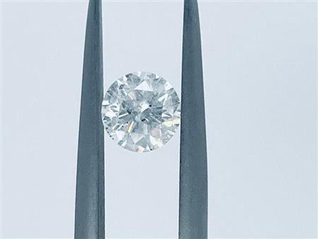 DIAMANTE 0,7 CT COLORE F PUREZZA I2 - TAGLIO BRILLANTE - CERTIFICATO ID -...