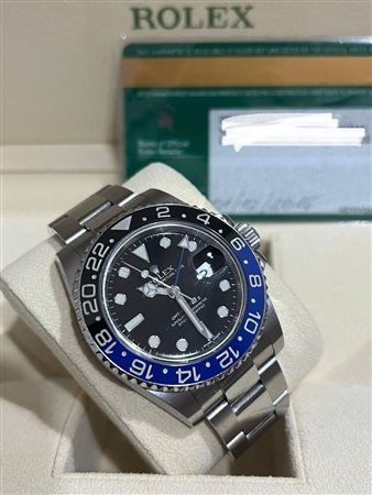 ROLEX GMT MASTER II 116710 BLNR BATMAN