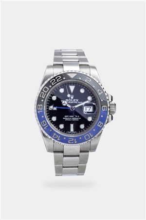 ROLEX<BR>Mod. "GMT Master II" detto "Batman", ref. 116710BLNR, anno 2017