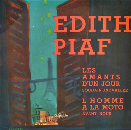 EP 45 GIRI Edit Piaf, - soudain une vallee' - l'homme a la moto - avant nous...