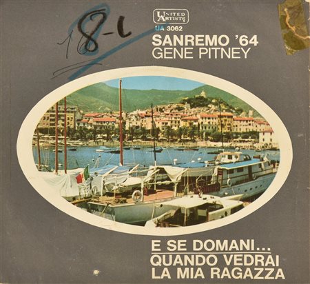 EP 45 GIRI Gene Pitney (Sanremo '64), e se domani quando vedrai la mia ragazza