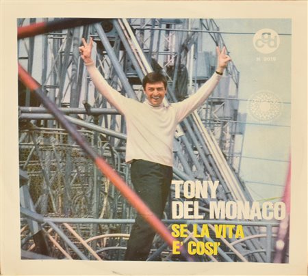 EP 45 GIRI Tony Del Monaco, - con l'aiuto del tuo amore - se la vita � cosi'