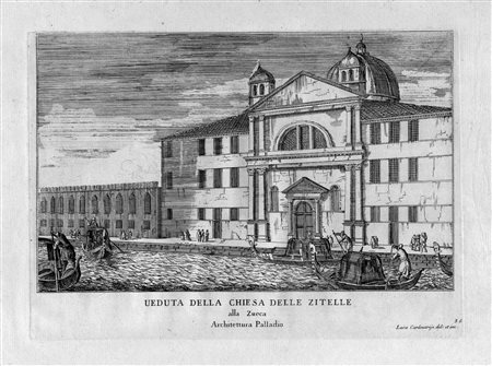 Carlevarijs, Luca(Udine 1663 - Venezia 1730)VEDUTA DELLA CHIESA DELLE...