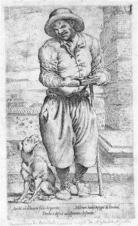 Faccini, Pietro(Bologna 1562 - 1602)IL MENDICANTE CIECO CON CANE...