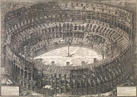 Piranesi, Giovanni Battista(Mogliano Veneto 1720 - Roma 1778)IL COLOSSEO....