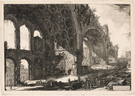 Piranesi, Giovanni Battista(Mogliano Veneto 1720 - Roma 1778)LA BASILICA DI...