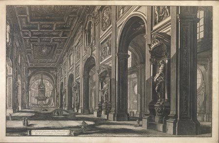 Piranesi, Giovanni Battista(Mogliano Veneto 1720 - Roma 1778)INTERNO DI SAN...