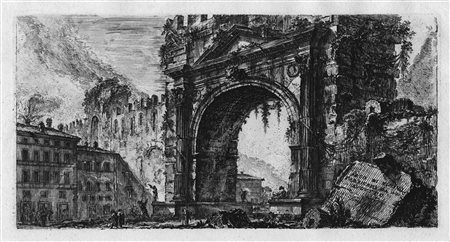 Piranesi, Giovanni Battista(Mogliano Veneto 1720 - Roma 1778)Arco di Rimini....