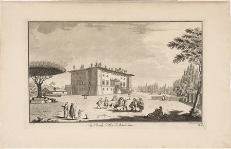 [da] Zocchi, Giuseppe(Firenze 1717 - 1767)LA REAL VILLA DI...