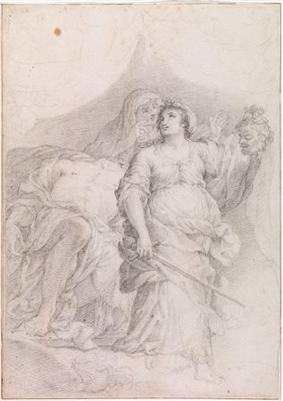 [attribuito a] Costanzi, Placido(Roma ca. 1690 - 1759)GIUDITTA CON LA TESTA...