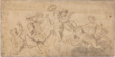 Crosato, Giovanni Battista(Venezia 1686 - 1758)SCHERZI DI PUTTI E AMORINI...