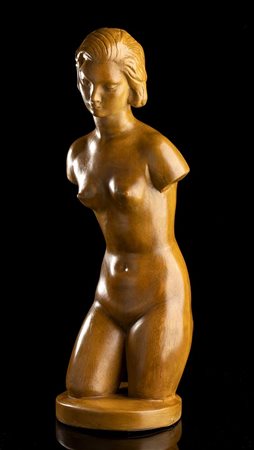 ERCOLE DREI (Faenza, 1886 - Roma, 1973): Nudo femminile