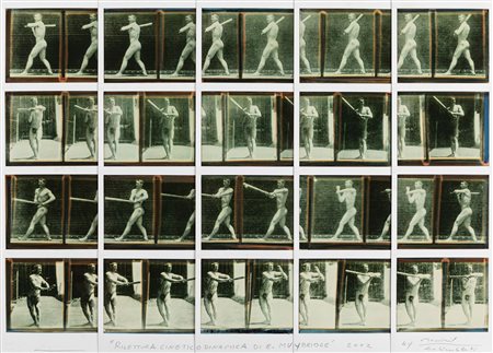 Maurizio Galimberti (1956)  - Rilettura cineticodinamica di E. Muybridge, 2002