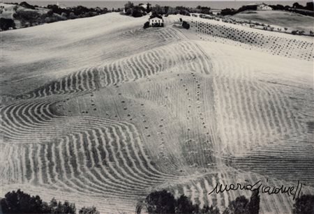 Mario Giacomelli (1925-2000)  - Senza titolo (Paesaggio), 1970s