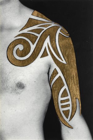 Plinio Martelli (1945-2016)  - Golden tattoo, 2005