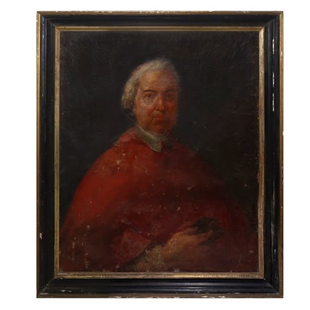 Pietro Paolo Vasta (attribuito a) (Acireale 1697-Acireale  1760)  - Cardinale, XVIII Secolo