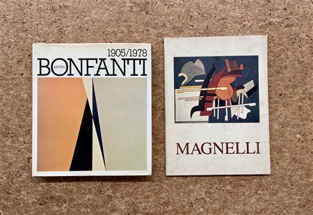 ALBERTO MAGNELLI E ARTURO BONFANTI - Lotto unico di 2 cataloghi