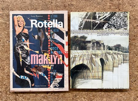 MIMMO ROTELLA E CHRISTO - Lotto unico di 2 cataloghi