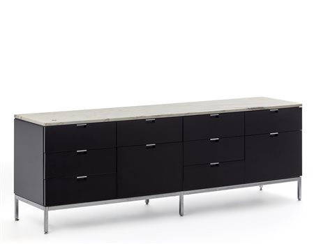 Florence Knoll Sideboard a dodici cassetti. Produzione Knoll, anni '90/2000. Str