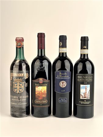 Fattoria dei Barbi, Brunello di Montalcino Riserva 
 
 
 Castello Banfi, Brunello di Montalcino 
 
 
 Tenuta La Fuga, Brunello di Montalcino 
 
 
 Canalicchio di Sopra, Brunello di Montalcino