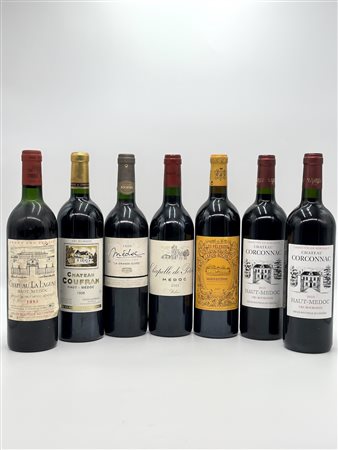 ChÃ¢teau Coufran - Chateau Corconnac Haut-Medoc Cru Bourgeois - Medoc La Grande CuvÃ¨e Dourthe - Chateau La Lagune Haut Medoc - Chapelle de Potensac - Les Pelerins Lafon Rochete Saint Estephe